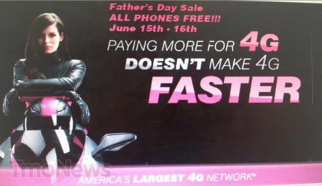 Leaked ad shows T-Mobile&#039;s Father&#039;s Day Sale for next week - T-Mobile&#039;s Father&#039;s Day promotion to include free phones?