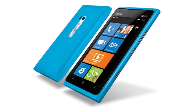 The flagship Nokia Lumia 900 - Nokia shares soar 6% in Finland on rumor of Samsung bid