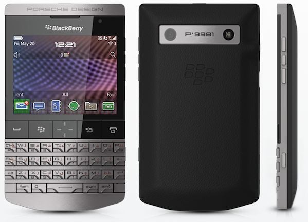 Porche and RIM's BlackBerry P9981 - Lamborghini introduces Android for the moneyed set
