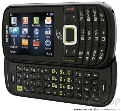 Samsung S425G QWERTY slider is revealed to be TracFone bound