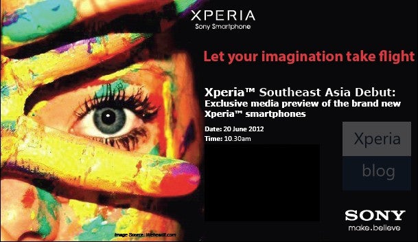 Sony plans an event on June 20 for an "exclusive media preview of the brand new Xperia smartphones"