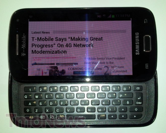 IS this the Samsung SGH-T699? - Side-sliding QWERTY by Samsung found with T-Mobile branding; is it the SGH-T699?