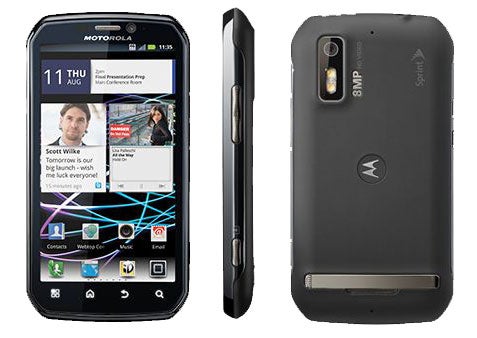 The Motorola PHOTON 4G - Leaked snapshot shows image of side-slidin&#039; QWERTY by Motorola for Sprint