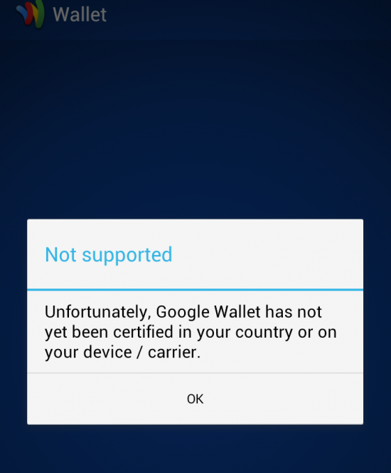 Is this the end of Google Wallet? - HTC EVO 4G LTE does not support Google Wallet?