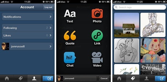 Tumblr rolls out sleeker, redesigned app for iOS
