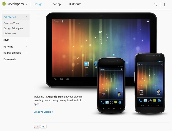 Google's Android developers website gets a redesign ahead of I/O