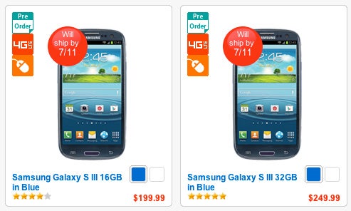 Verizon Samsung Galaxy S III pushed back by a day… again.