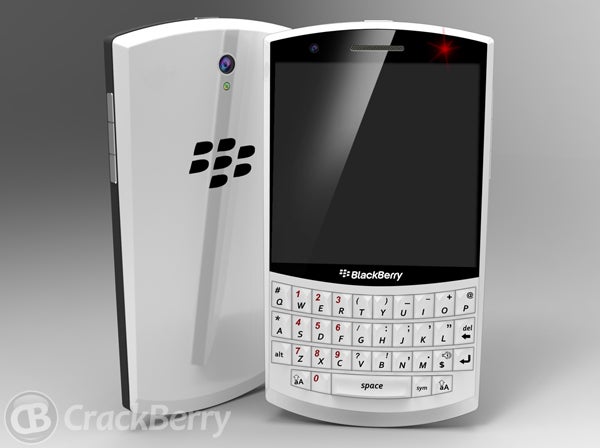 A concept model of the first BlackBerry 10 model - Concept design for BlackBerry 10 model shows Bold-esque QWERTY keyboard