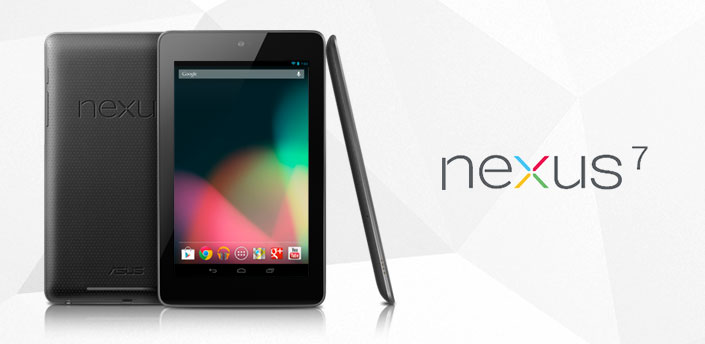 Nexus 7 tablet photo found on Google Play site