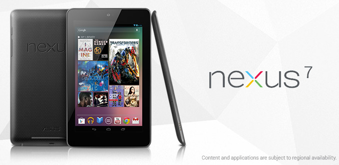 The Google Nexus 7 - Brian White: Apple has no worries as the Google Nexus 7 is just another Android tablet