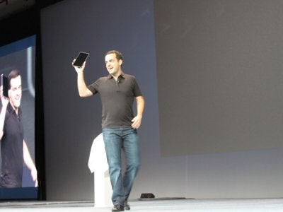 Hugo Barra introduces the Google Nexus 7 - Google Nexus 7 pre-sales &quot;big&quot; says Android&#039;s director of product management