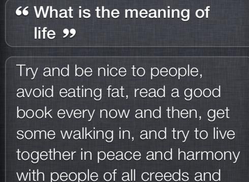 Siri gives a long-winded response to a question - Analyst Munster grades Siri and Google Search