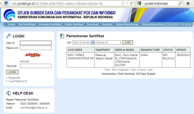 What could the Sony Xperia SL be? - Sony Xperia SL discovered, might be an upgraded Sony Xperia S