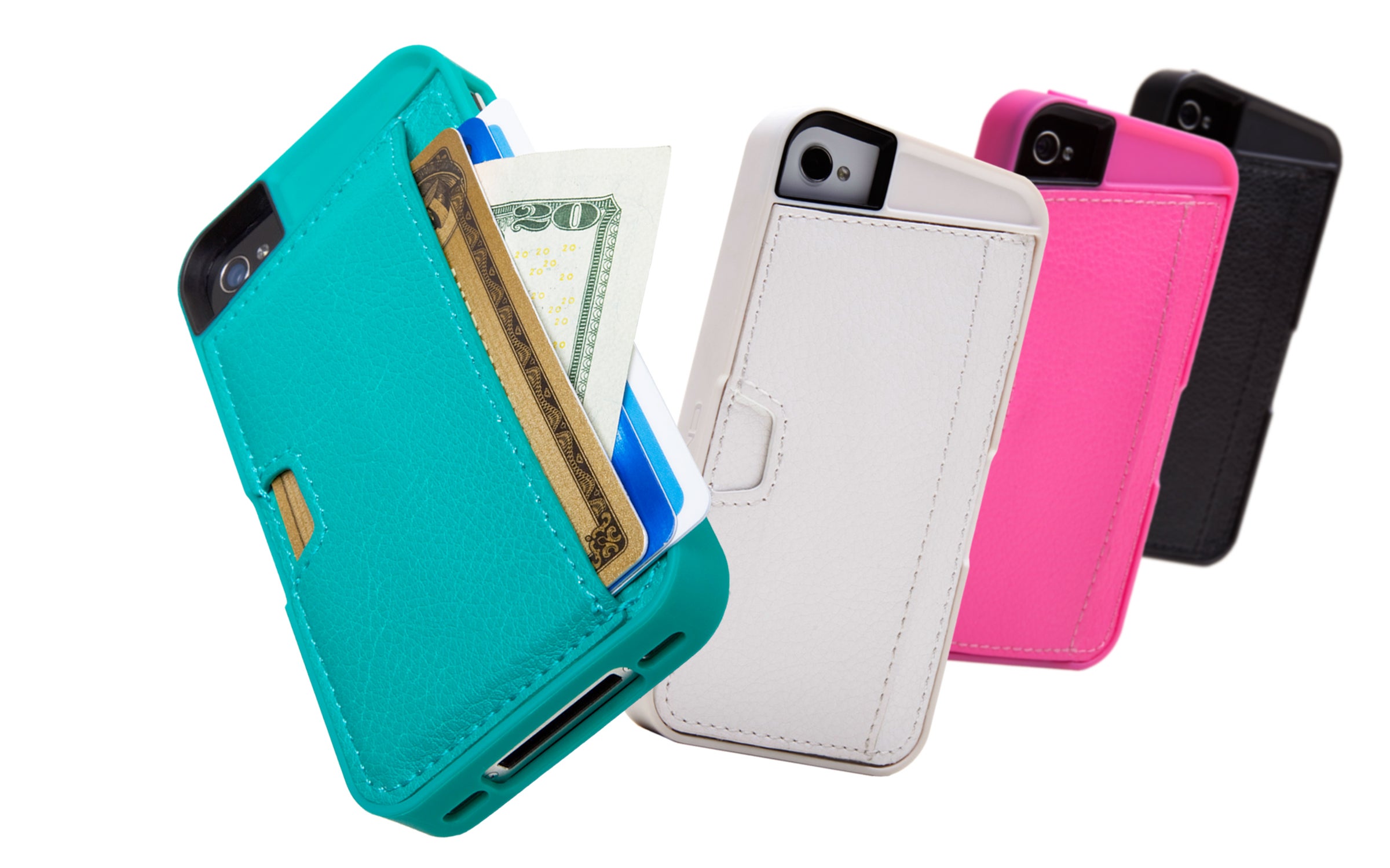 CM4&#039;s case for the iPhone 4/4S doubles as a wallet - lessens the bulk in your pockets