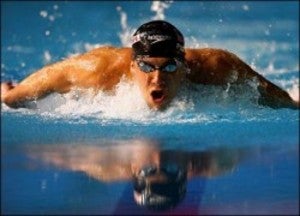U.S. Olympic hero Michael Phelps - Official results app for the London Olympics makes its way to iOS and Android