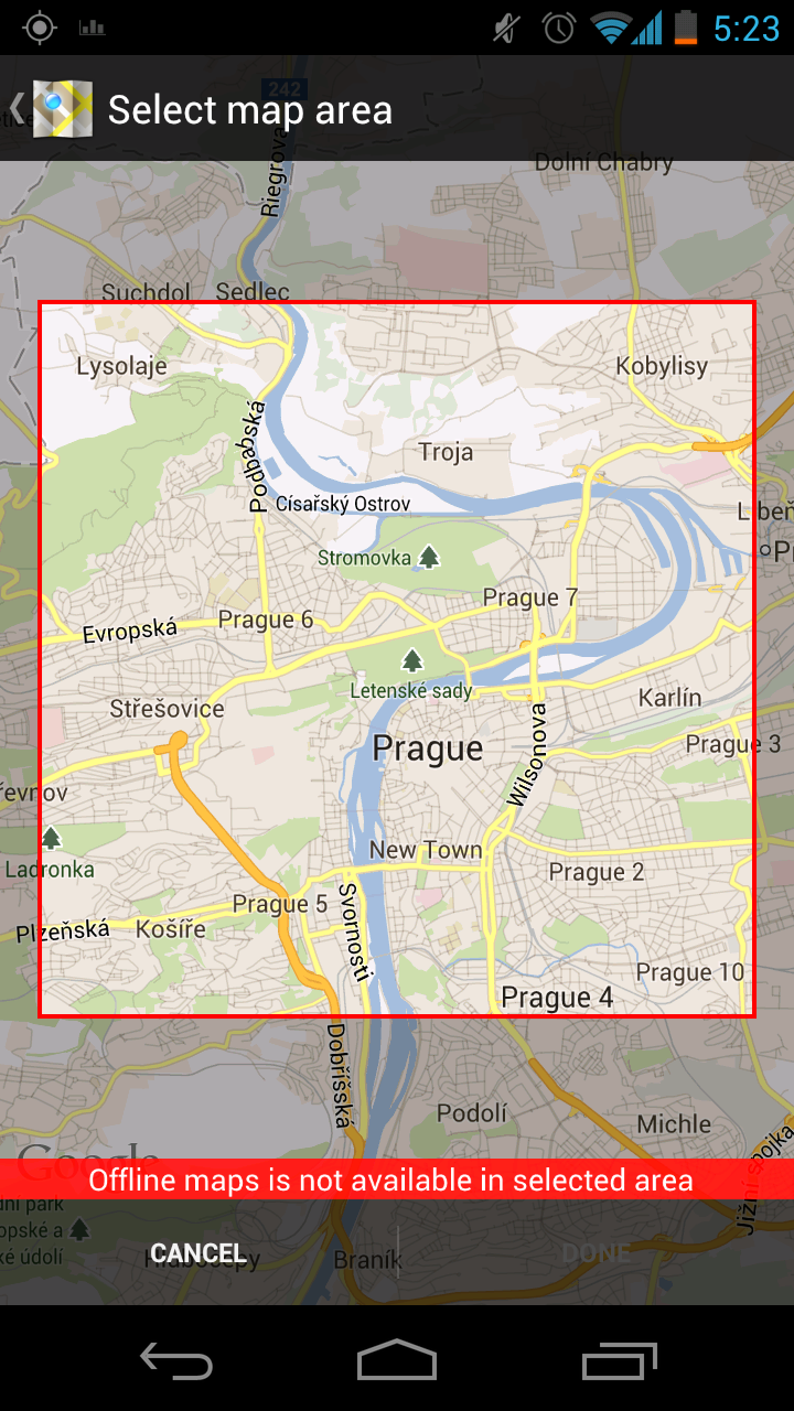 Google Maps 6.9 update breaks offline maps availability for many countries