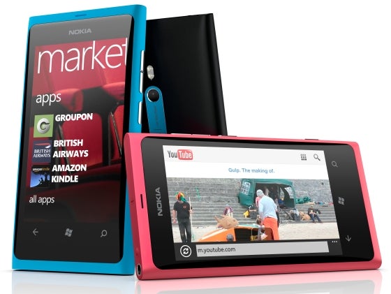 The Nokia Lumia 800 - Nokia has big write down coming in light of Windows Phone 8 launch