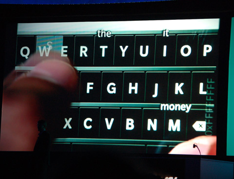 The BlackBerry 10 virtual QWERTY - RIM CEO Heins says RIM better off with BlackBerry 10 delay