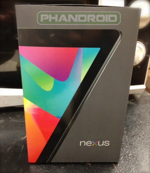 The Google Nexus 7 - Gamestop loaded with pre-ordered Google Nexus 7 units, awaiting the high sign from Google