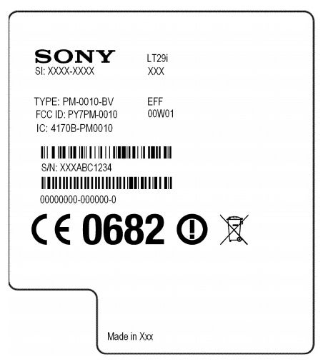 Sony Xperia GX takes a trip to the FCC