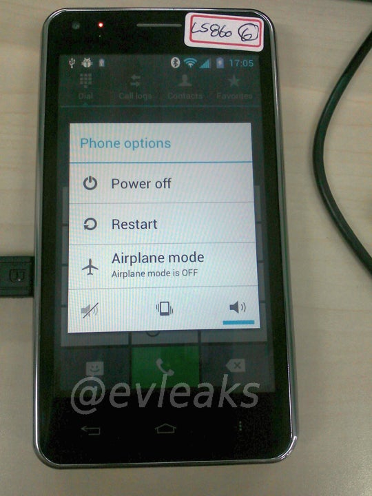 LG Cayenne photo leaks, running Ice Cream Sandwich, still bound for Sprint