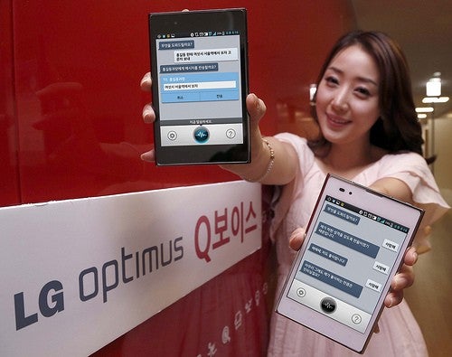 LG&#039;s Q Voice will be coming to English speaking locations in the first half of next year - LG&#039;s Q Voice coming to those who speak English, in first half of 2013