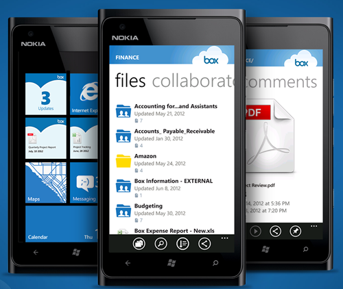 Box comes to Windows Phone, signs deal with Qualcomm