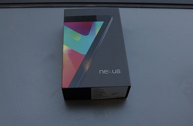 The box for the Google Nexus 7 - Google produced video shows new owners how to use Google Nexus 7