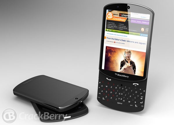 BlackBerry 10 slider concept looks pretty slick