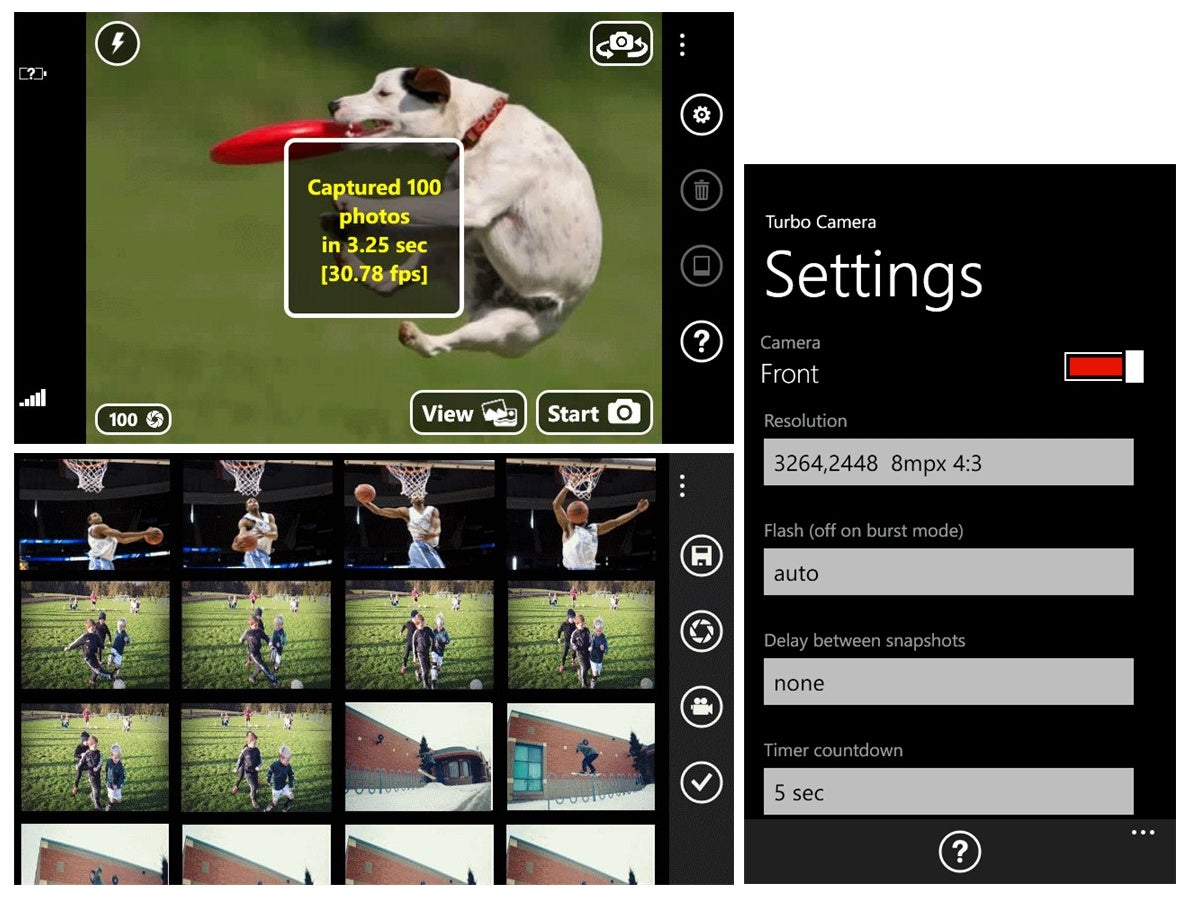 Turbo Camera for Windows Phone can shoot 30 photos per second, now on sale