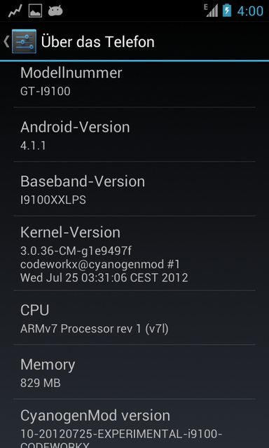 Samsung Galaxy S II gets some preview CM10 Jelly Bean love in its turn