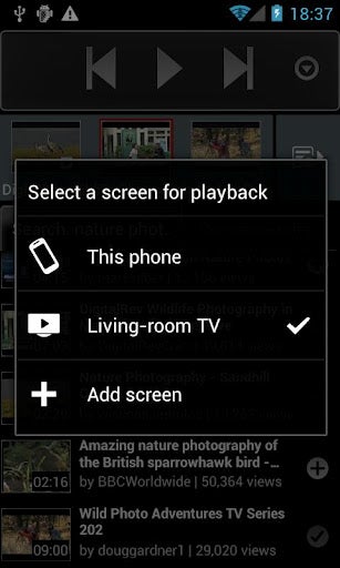 Using YouTube as a remote  - Nexus Q updated, now works with Android 2.3.3 or higher; updates for YouTube, Play Movies &amp; TV