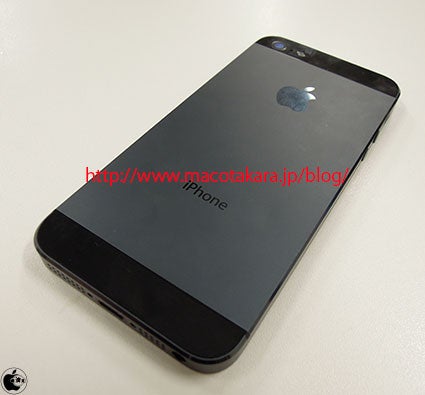 Alleged iPhone 5 chassis leaks on video