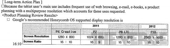 Samsung prepping to release an 11.8&quot; high-resolution tablet, court filings reveal