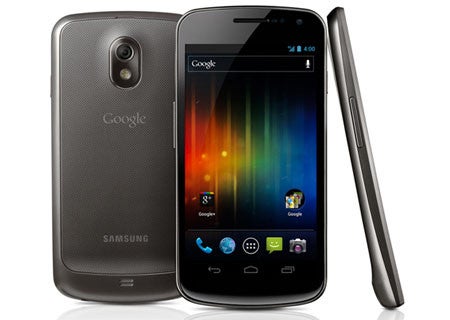 The Samsung GALAXY Nexus - Apple&#039;s charts compare its U.S. market share and global sales to Samsung&#039;s from 2004-2012