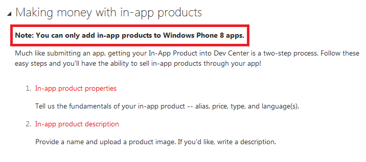 Microsoft reveals in-app purchasing is coming to Windows Phone 8 - In-app purchasing coming to Windows Phone 8, not before