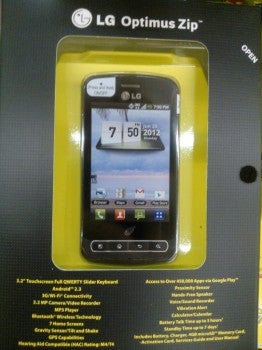 The entry-level LG Optimus Zip - LG Optimus Zip brings entry-level Android to TracFone