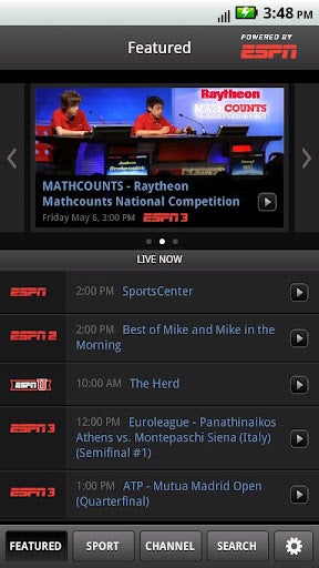 Now sports fans subscribed to Comcast can use the WatchESPN app - Comcast subscribers now have access to WatchESPN