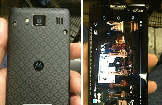 Leaked photos of what is claimed to be the Motorola DROID RAZR HD - Motorola DROID RAZR HD and Motorola DROID RAZR MAXX HD coming in October?