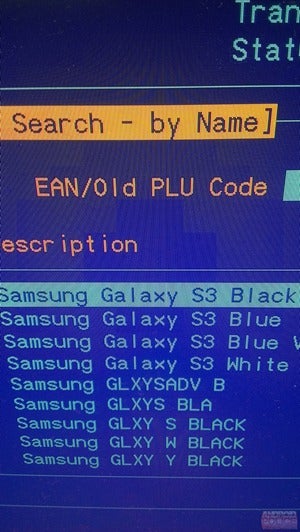 Leaked screenshot of Carphone Warehouse's inventory page - Samsung Galaxy S III to be offered in black