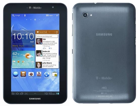 Samsung GALAXY Tab 7.0 Plus - T-Mobile: On Tuesday, Samsung GALAXY Tab 7.0 Plus gets Android 4.0.5, but through Kies only