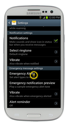 How to stop those annoying emergency alerts on your Verizon or Sprint Samsung Galaxy S III