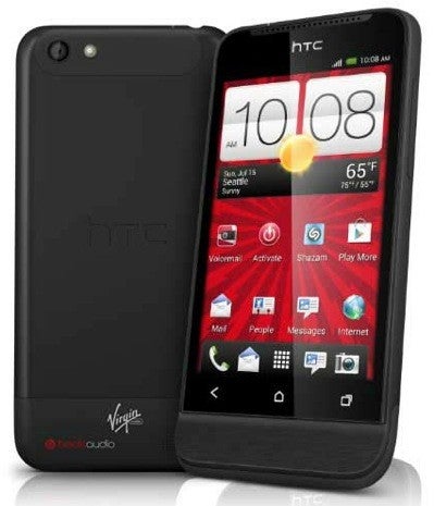 The HTC One V is also available through Virgin Mobile - HTC One V to be available via Cricket Wireless on September 2nd