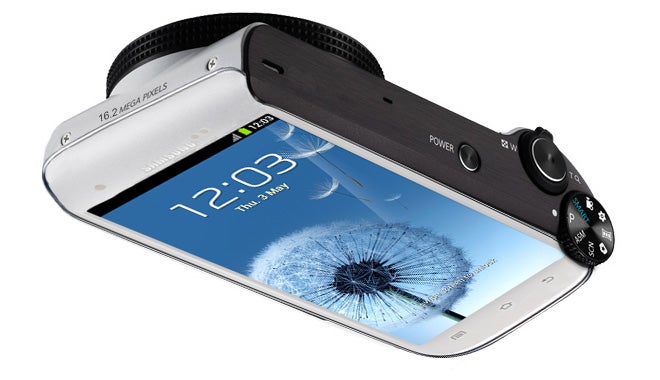 Mockup - Samsung: How about we slap a 16MP camera with Xenon on the back of a Galaxy S III (rumor)