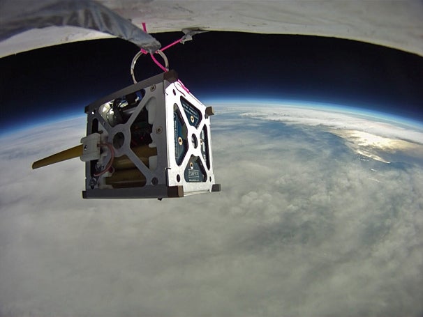 Android-powered satellites headed to space