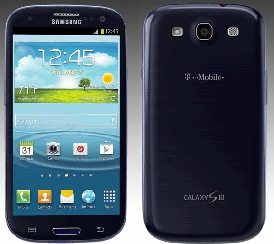 T-Mobile has the Samsung Galaxy S III for its heavy data users - T-Mobile to begin new unlimited data plan on September 5th