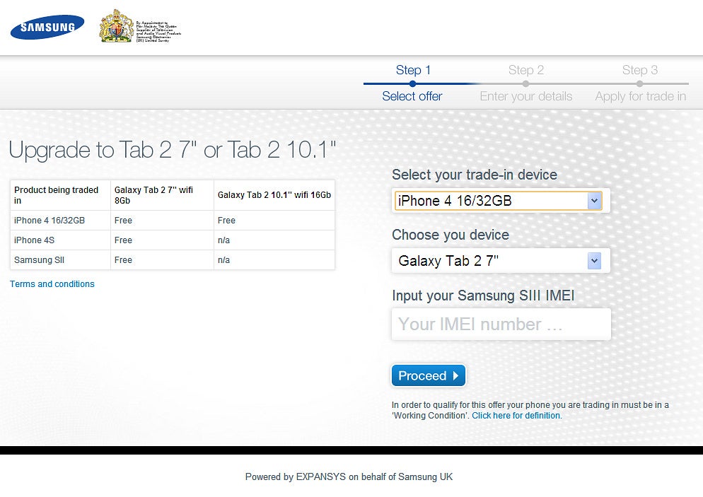 U.K. Samsung Galaxy S III and Note buyers get free Galaxy Tab 2 for trading in old smartphones