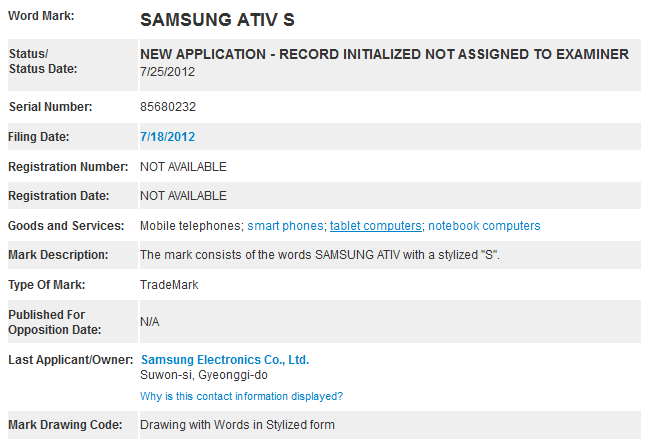 Samsung has trademarked a couple of new names - Samsung registers names for new Windows tablets and phones