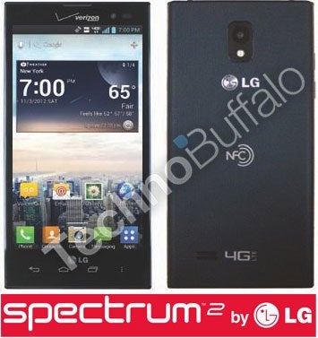 Previously, we saw this leak of the LG Spectrum 2 - Pictures of Verizon&#039;s LG Spectrum 2 leak