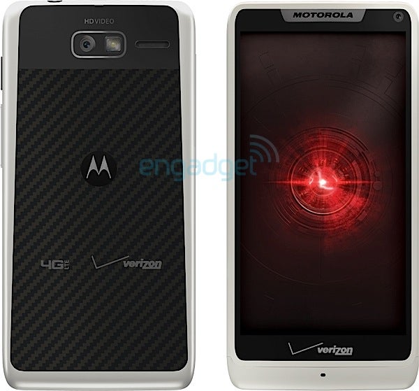 The white version of the Motorola DROID RAZR M 4G LTE - Motorola DROID RAZR M 4G LTE leaks in white